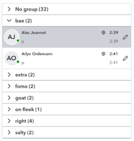 styled table view with expand / collapse rows